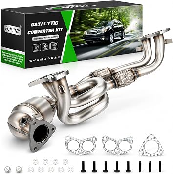 Catalytic Converter Kit Fit Subaru Forester 2006 2007 2008 2009 2010 Impreza 2006-2011 Legacy Outback 2006-2012 Saab 9-2X 2006 2.5L