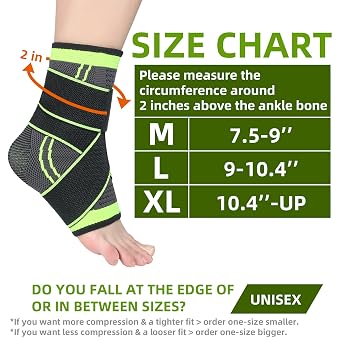 Copper Ankle Brace(Medium)+ Ankle Brace(Medium)