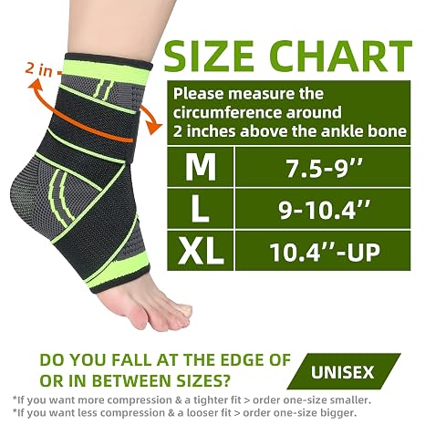 Copper Ankle Brace(Medium)+ Ankle Brace(Medium)