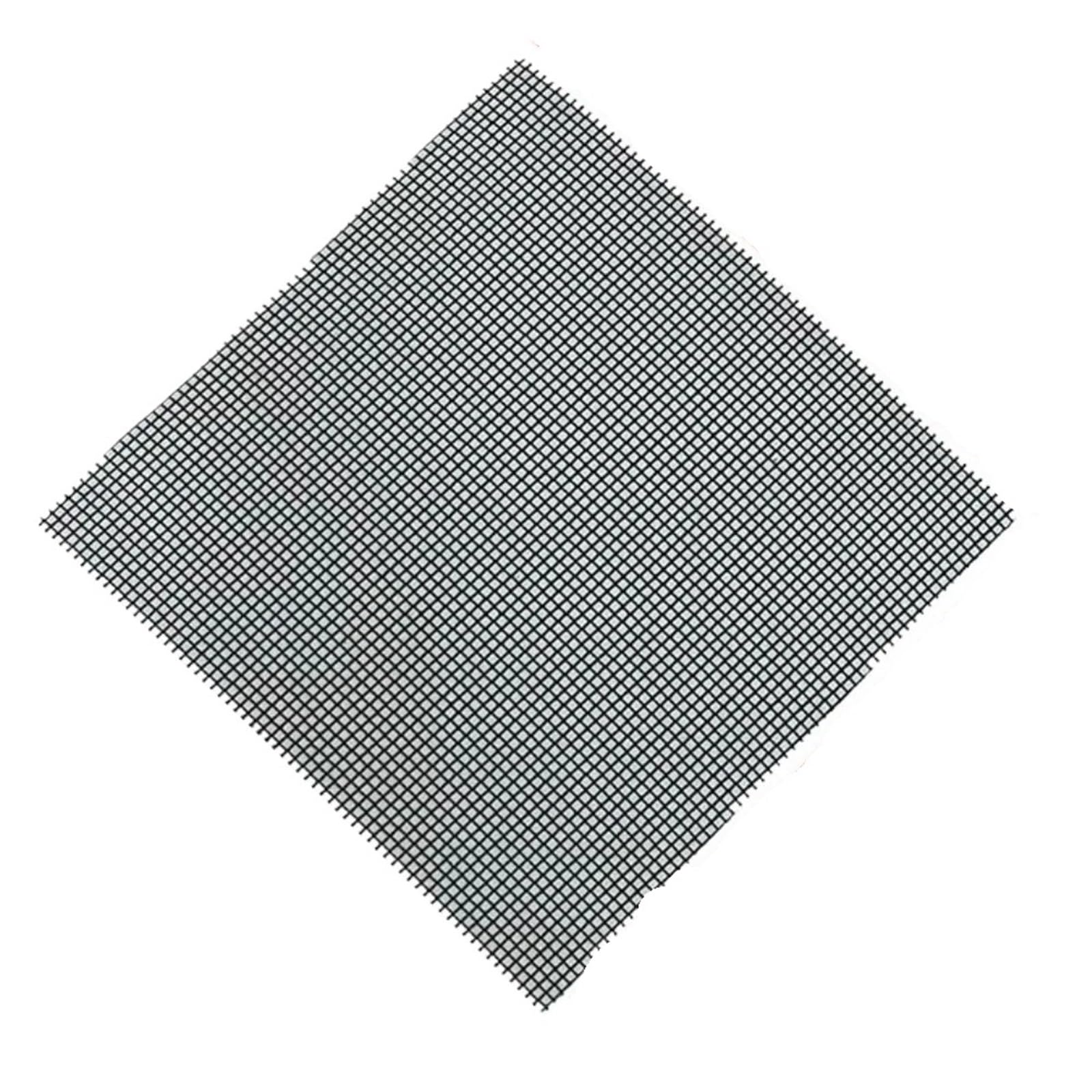 XIUsheUA Pot Bottom Grid Mat 50/100Pcs Flower Pot Hole Mesh Pad Bonsai Bottom Grid Mat Prevent Soil Loss Breathable Drainage 10x10cm for Gardening(100Pcs)
