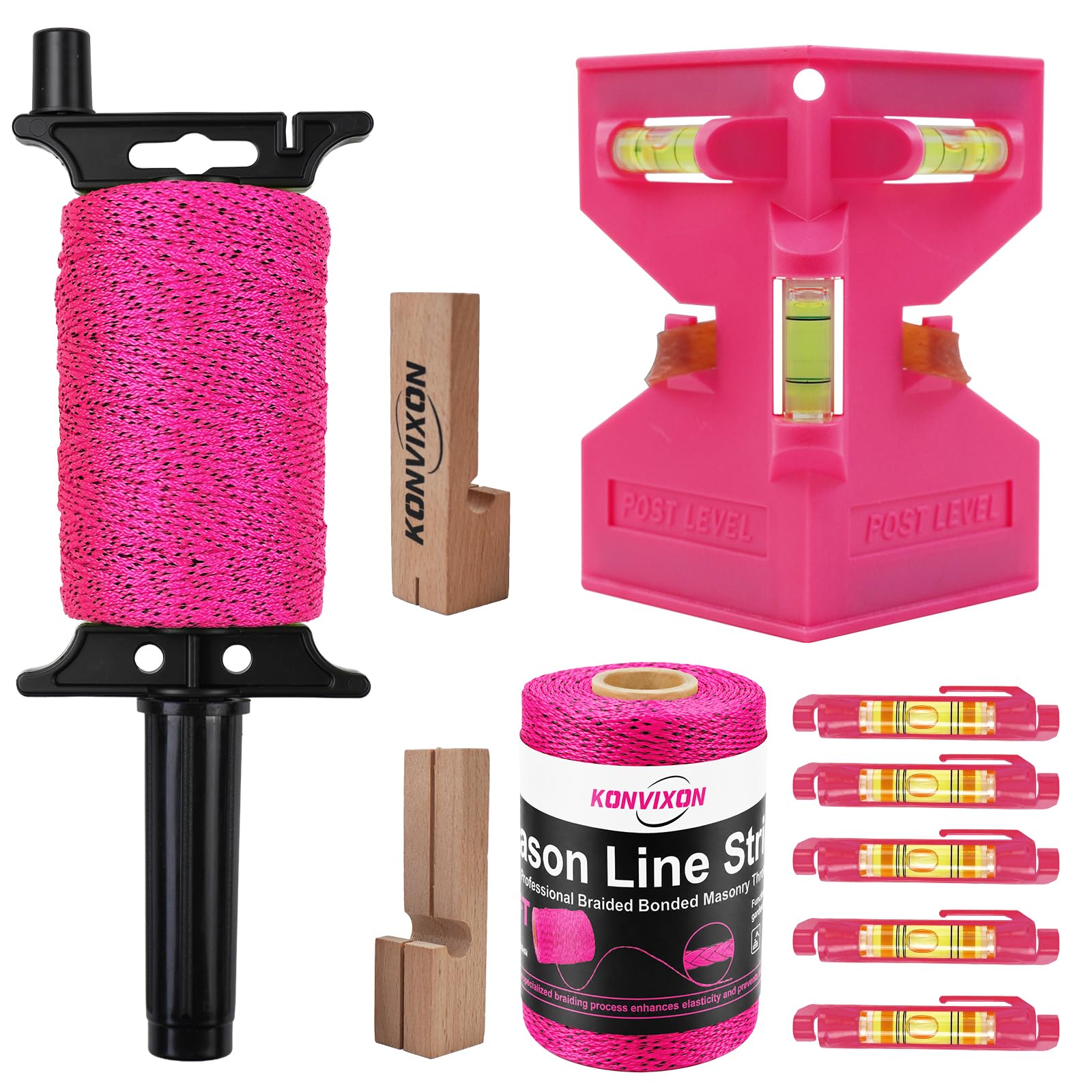 Masonry Line String Set - Bricklaying Tools -9