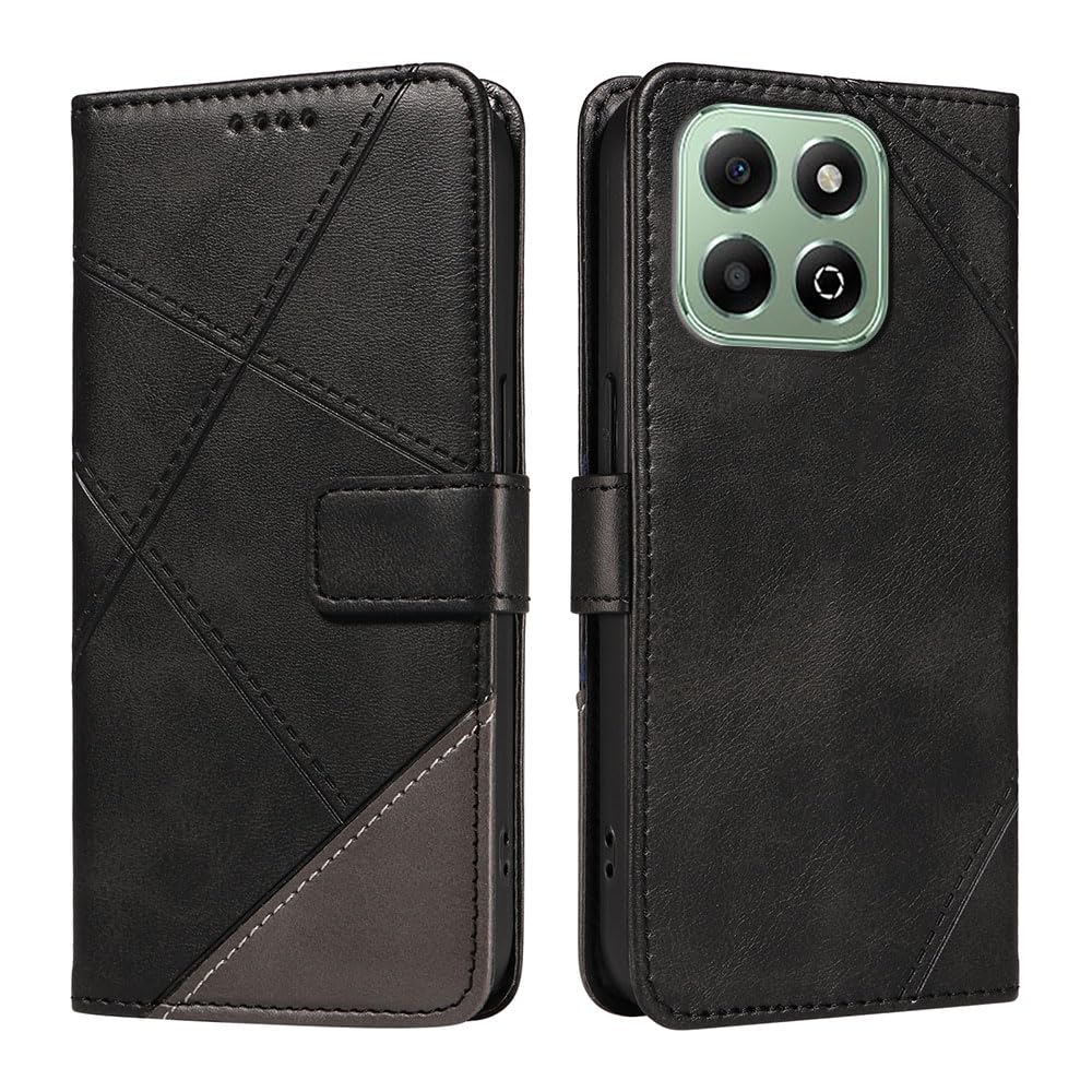 Cover Compatibile Con Honor X6B, Premium Pelle PU Flip Libro Custodia