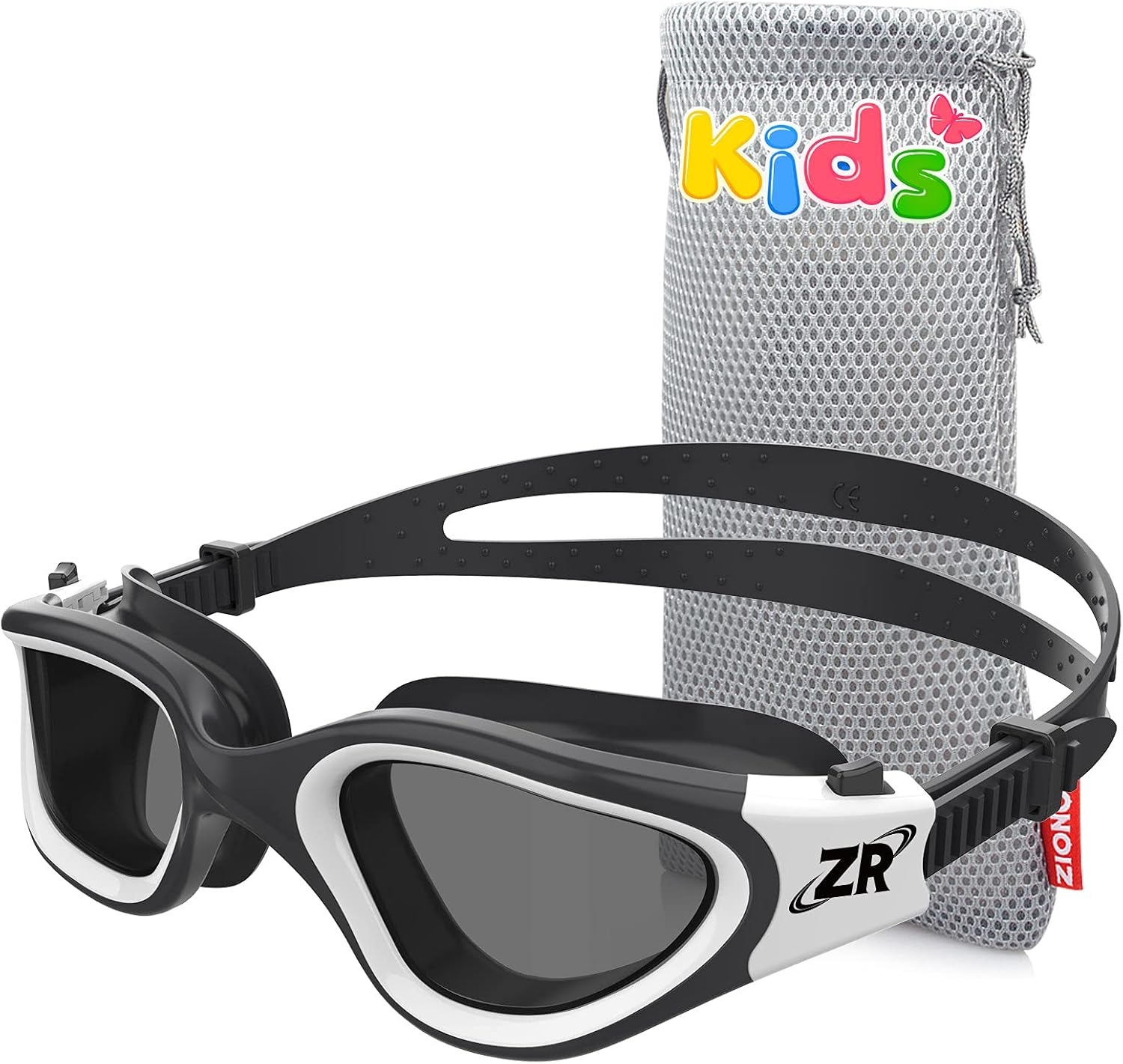 ZIONOR Kids Swim Goggles, G1MINI Polarized Swimming Goggles Comfort for Age 6-14, UV Protection Anti-Fog Adjustable Strap Fit for Child Boys Girls (Gold Lens) : Sports & Outdoors