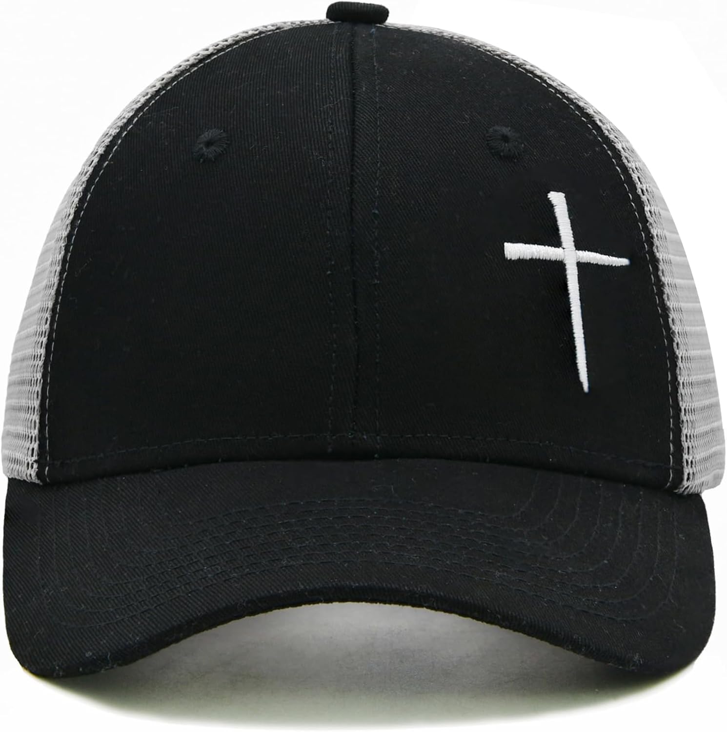 Christian Hats for Men Women, Jesus Cross Trucker Hat Christian Religious Gifts - Image 2