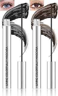 Máscara de pestañas resistente al agua, 2 pie...
