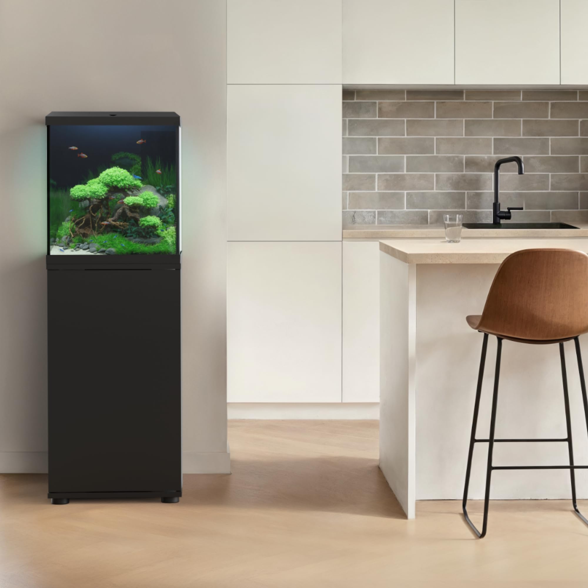 JUWEL Aquarium VIO Cube 54 Combinaison Noir Premium | Ensemble de qualité supérieure