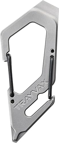 Miniatura 7 de Trayvax Mosquetón Talon Multi-Herramienta (420 Raw Stainless)