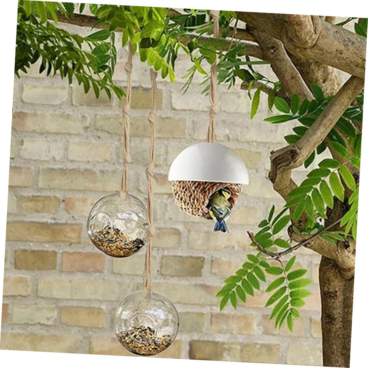 3 Ensembles Rallonge De Crochet Pour Plante Cintre Jardinière Suspendue D'extérieur Corde À Suspendre Pour Pot De Fleurs Corde Suspendue Pour Pot De Fleurs Coton Beige 8 Pièces * 3
