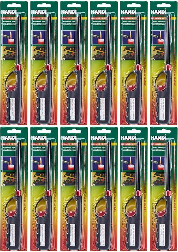 Encendedores recargables Handi Flame BBQ largo 4 unidades miniatura 2