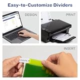 Avery® Big Tab™ Insertable Plastic Dividers, Multicolor, 5-Tab – view 6