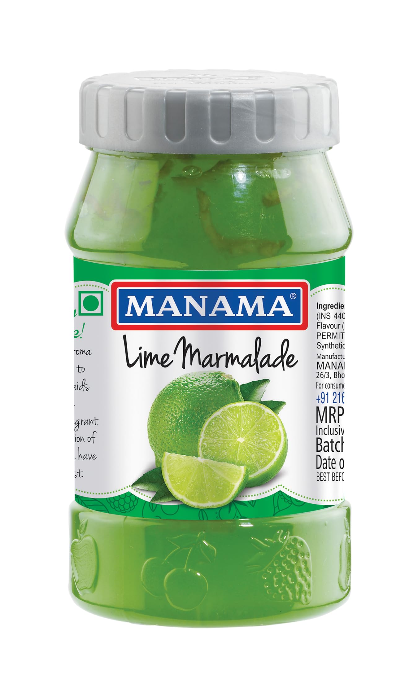 Manama Lime Marmalade Jam | Real Fruit Ingredients | Actual Lime Peels | 500GMS (B0CPTG3WS2) Amazon Price History, Amazon Price Tracker