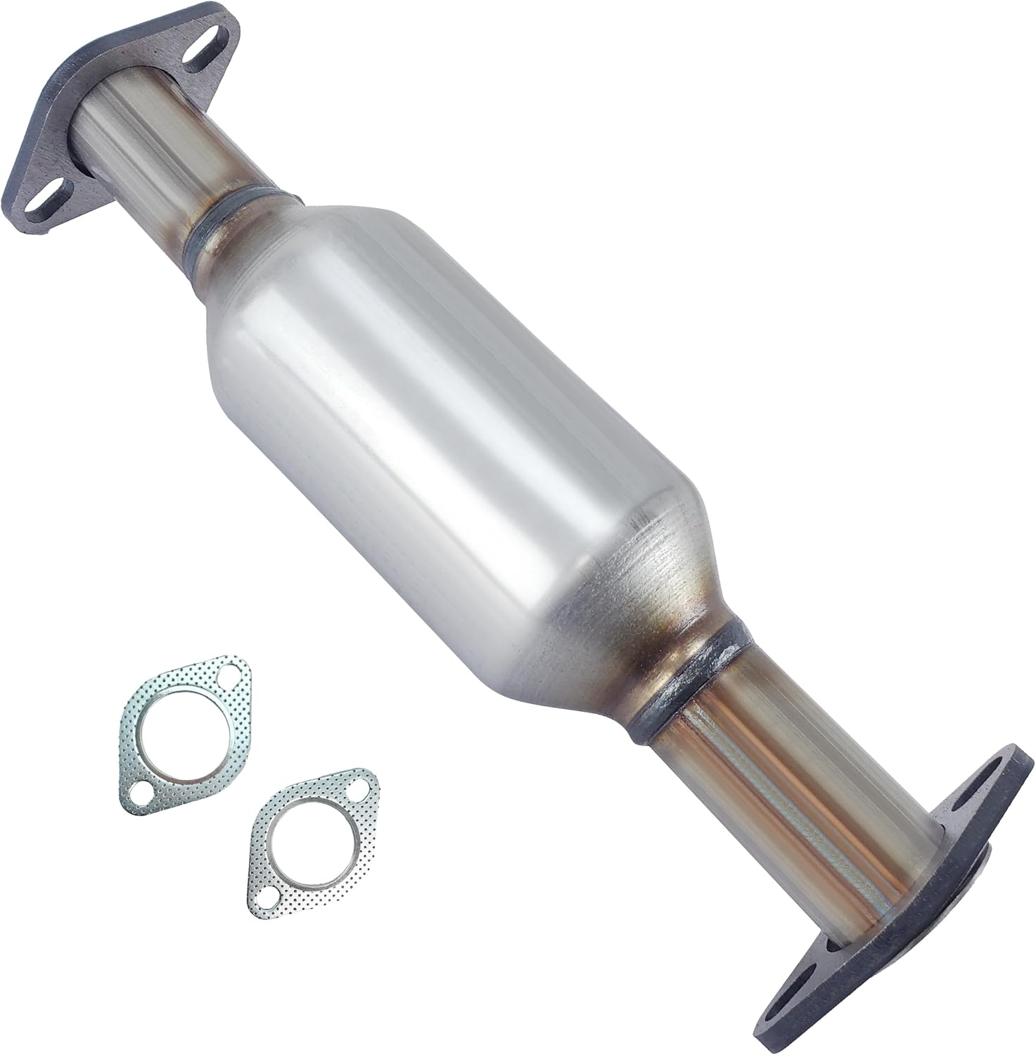 Rear Catalytic Converter Compatible with Kia Sportage 2005-2010 & Hyundai Tucson 2005-2009 2.7L V6 (EPA Compliant)