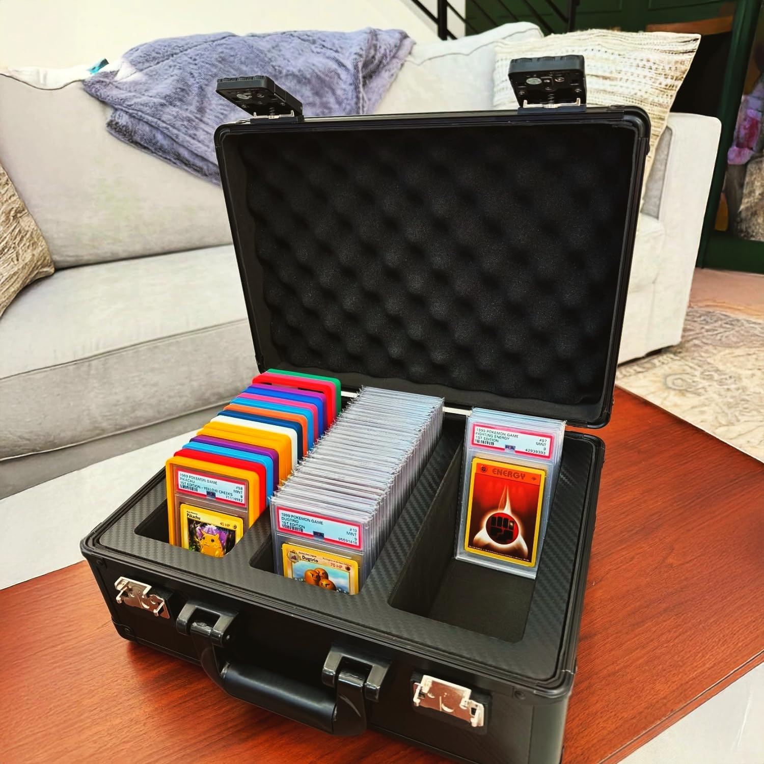 Amazon.com: Panopply SLAB ARMOR 3 Row Graded Card Storage Box PSA Card Slab  Case For Graded cards Hold 120+ Slabs Graded Card Case PSA Graded Card  Storage Sports Baseball Card Collector Gifts (
