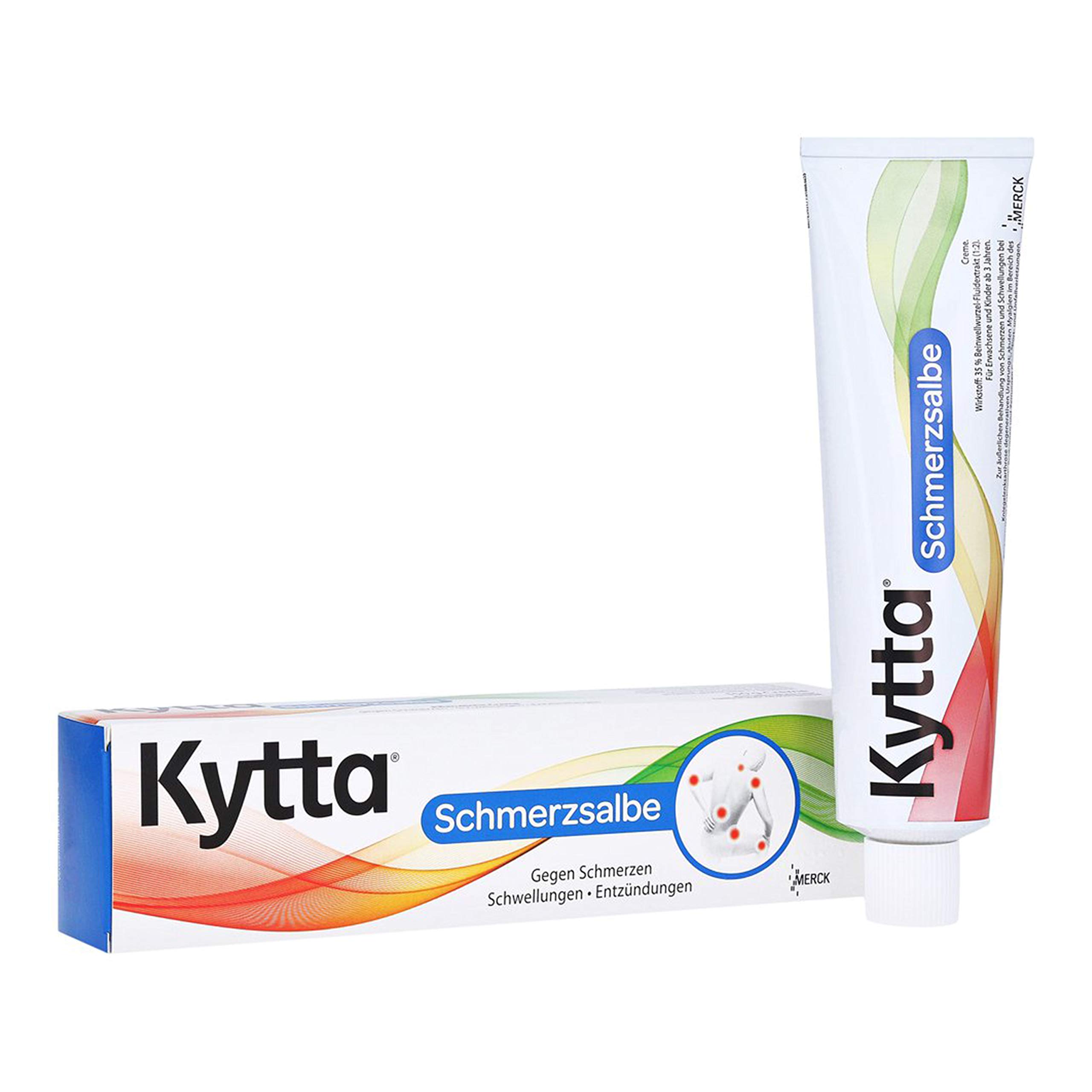 Kytta Schmerzsalbe gegen Schwellungen und Entzündungen, 150 g Creme