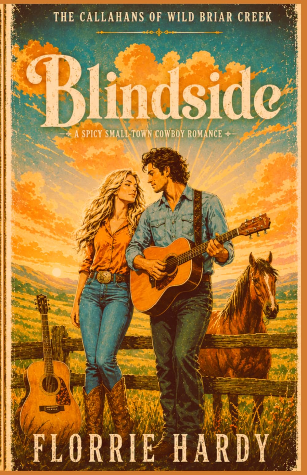 Blindside: A Spicy Small-Town Cowboy Romance (Wild Briar Creek)