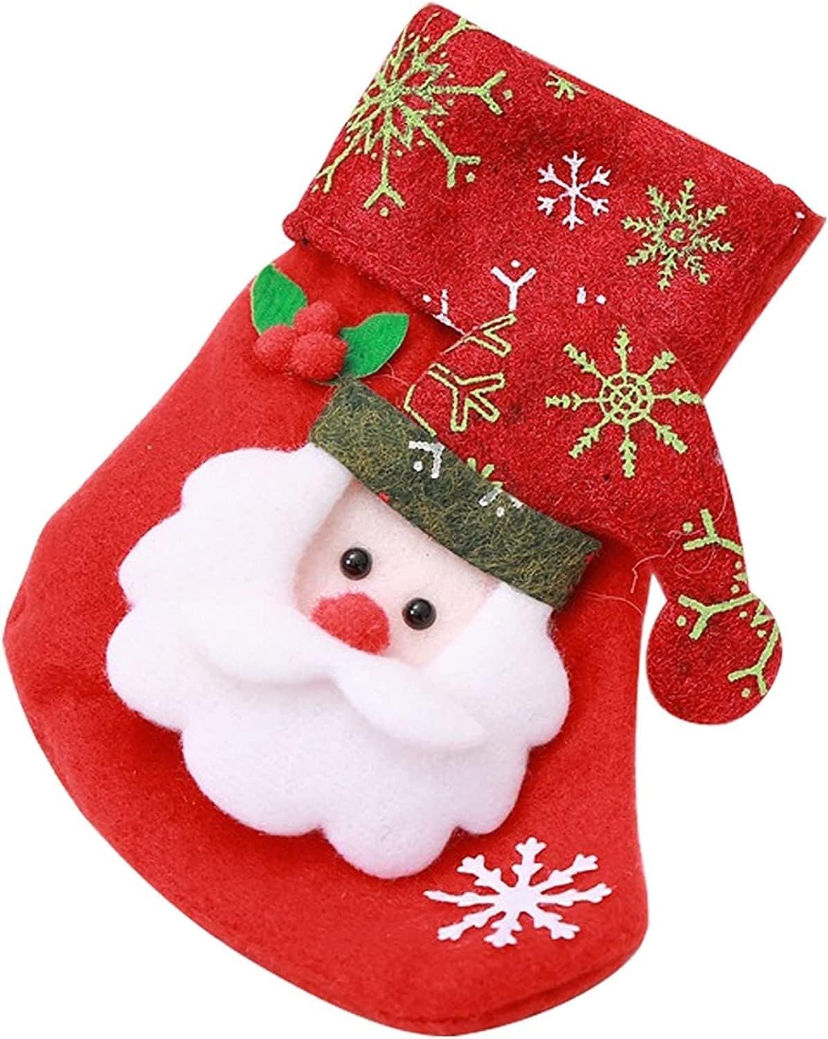Christmas Stocking,Skeleton Sicks Gift Candy Small Socks Gift Bag Boutique Bag Decoration Christmas Skeleton Sicks (Color : H, Size : One Size)