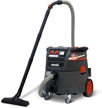 Starmix The Ultimate HEPA Industrial Vacuum Cleaner - 9.2 Gallon/35L, 157 CFM, Wet/Dry All-Purpose Dust Extractor - Advanced Auto Self-Clean Filters, Quiet 69 dBA, 103365 Made in Germany