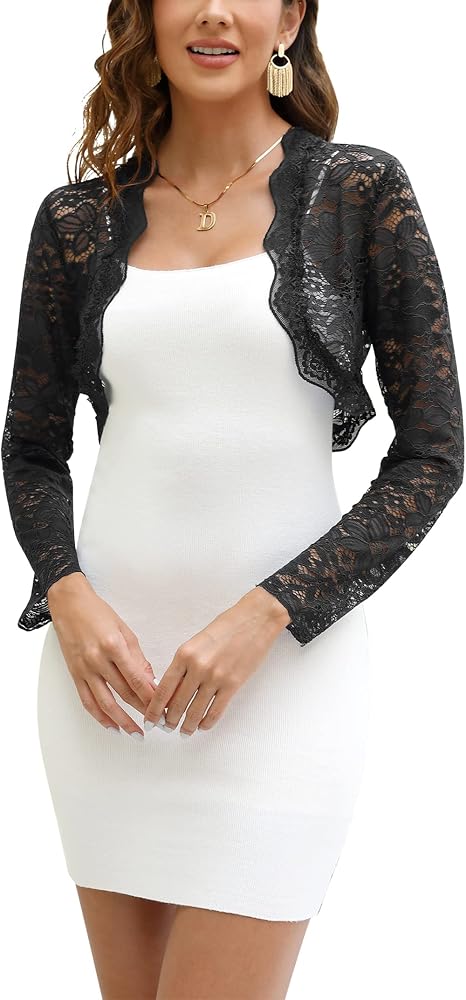 Boléro Femme Mousseline Manches Pétales - Léger Et élégant Pour Robes Et Mariages