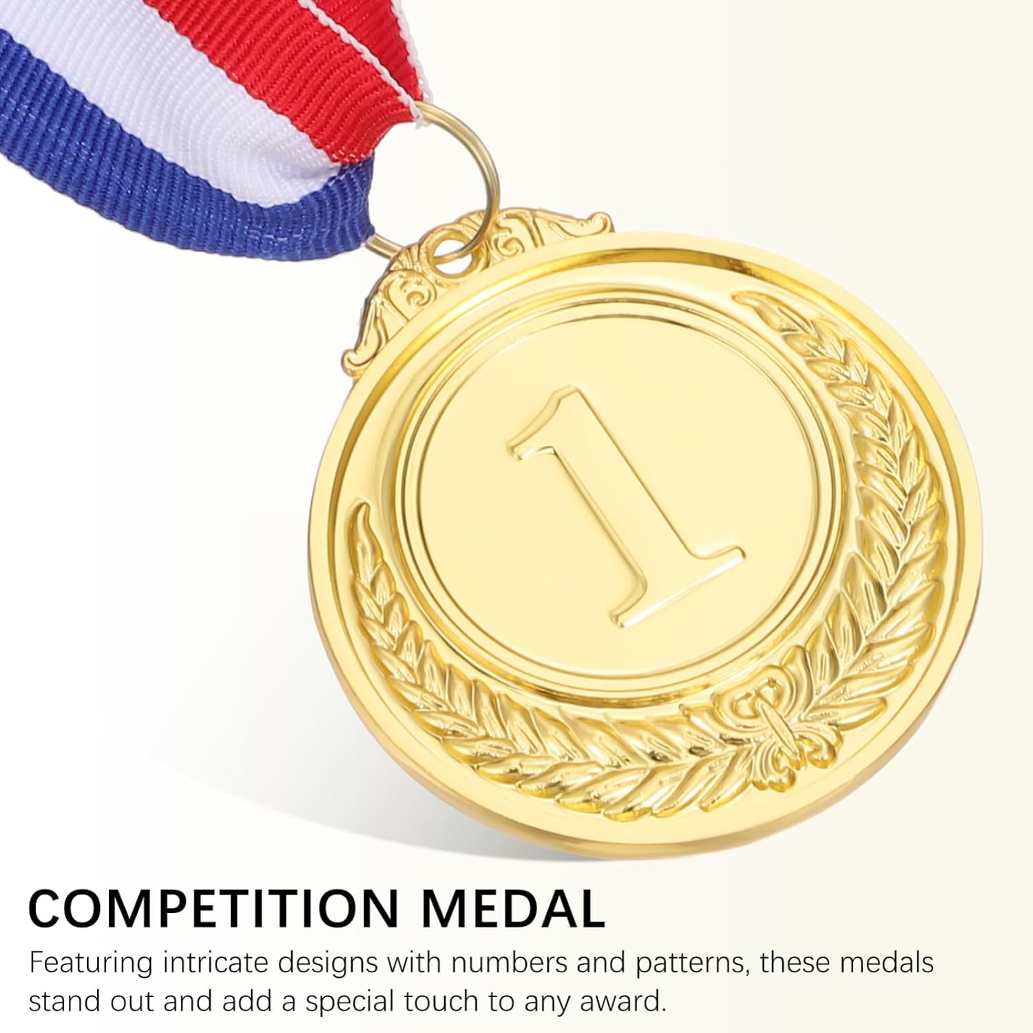 12 Pcs Gold Silver Bronze Medals for Kids - Zinc Alloy 1St 2Nd 3Rd Place Awards - Sports Prizes for Soccer, Football, Basketball - Party Favors for Competitions, School Events, Sports Parties