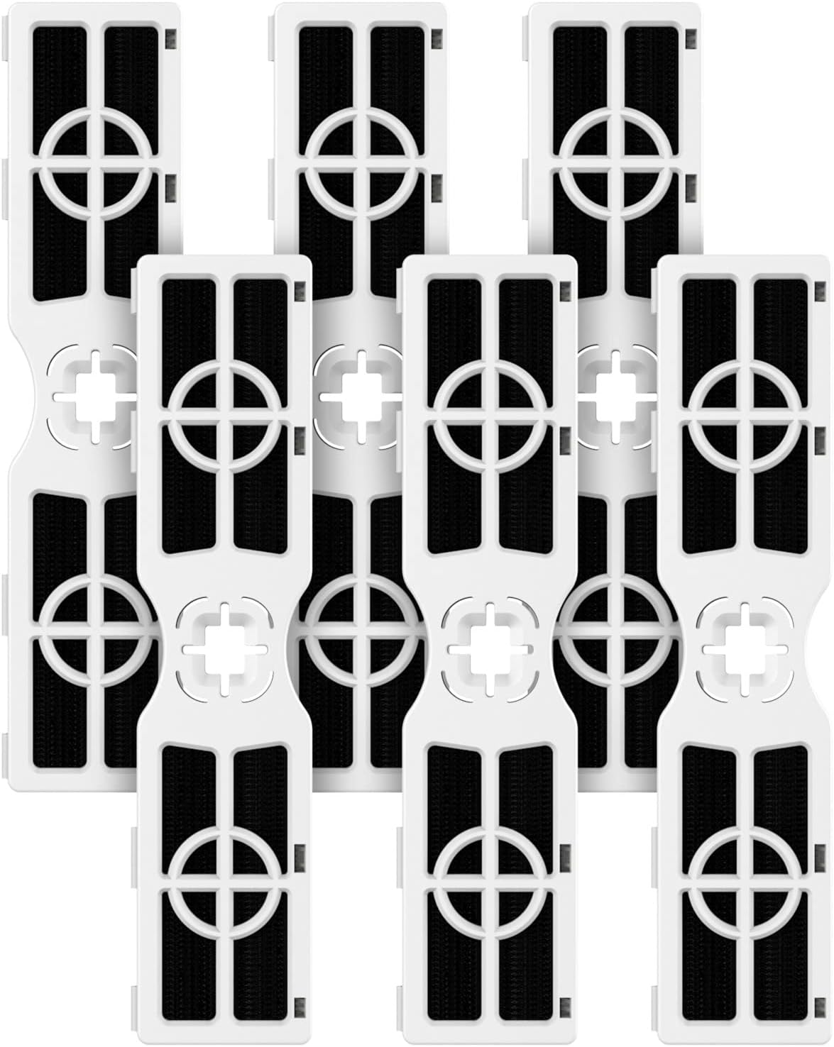 GLACIER FRESH Replacement for Frigidaire FRGPAAF2 PureAir AF-2 Refrigerator Air Filter, FRFC2323AS, FRFC232LAF, FRFC233LAF, FRFG2323AF, FRFN2823AS Air Filter (6 Pack)