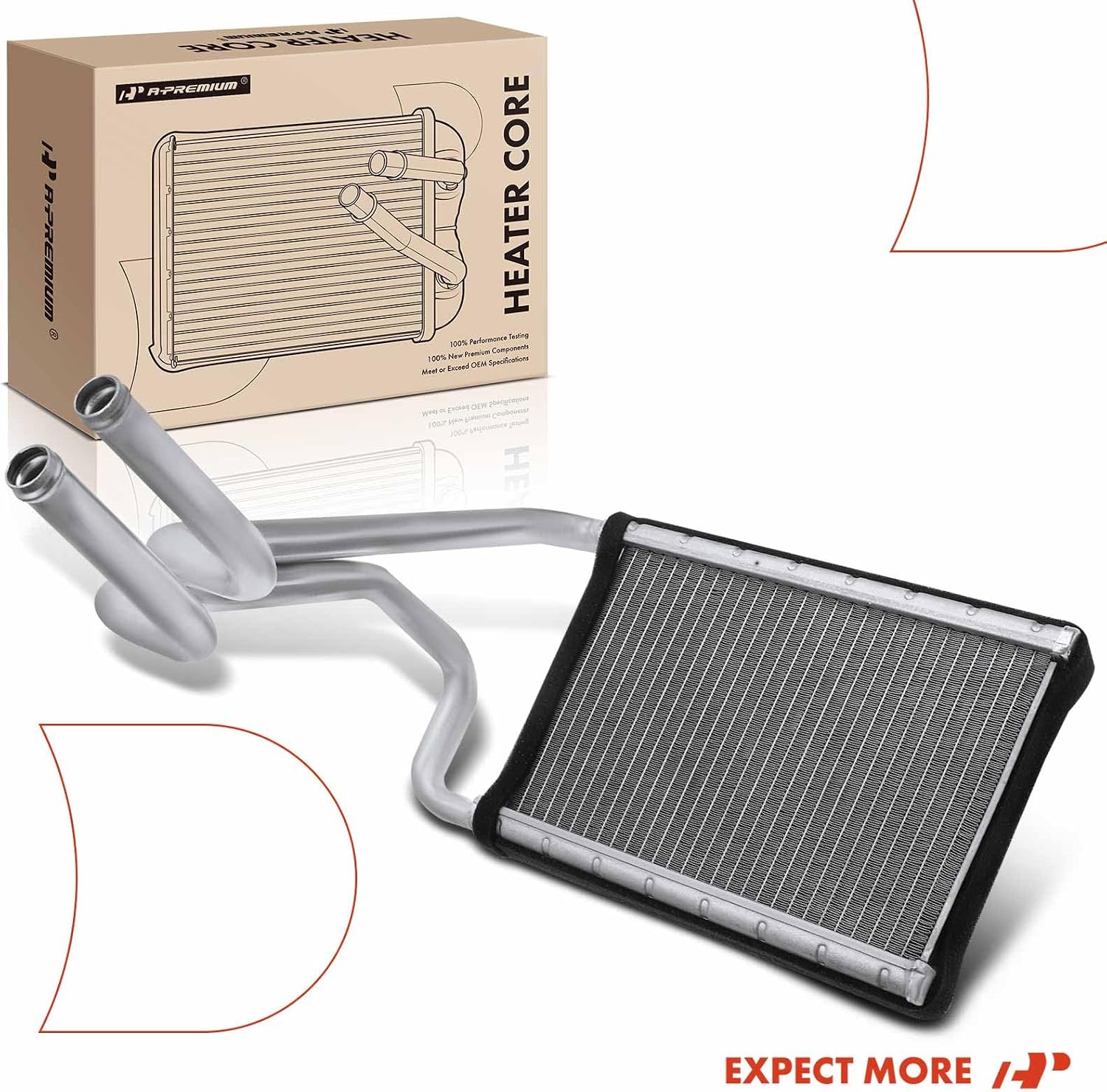 A-Premium HVAC Heater Core Compatible with Hyundai Sonata 2011-2015, Azera 2012-2014 & Kia Cadenza 2014-2016, Optima 2011-2015, Sedan, Replace# 97138-3S000