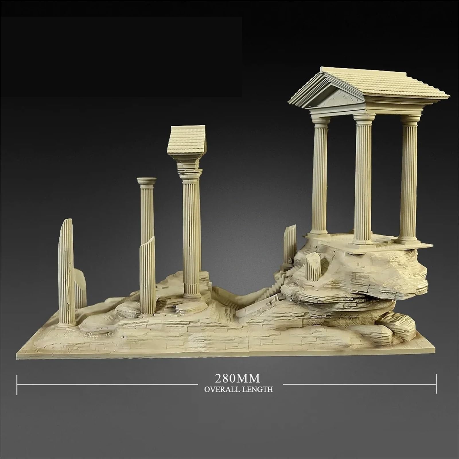 Aquarium Deko 280 mm Architektonisches Landschaftsstatue, Aquarium-Innenszene