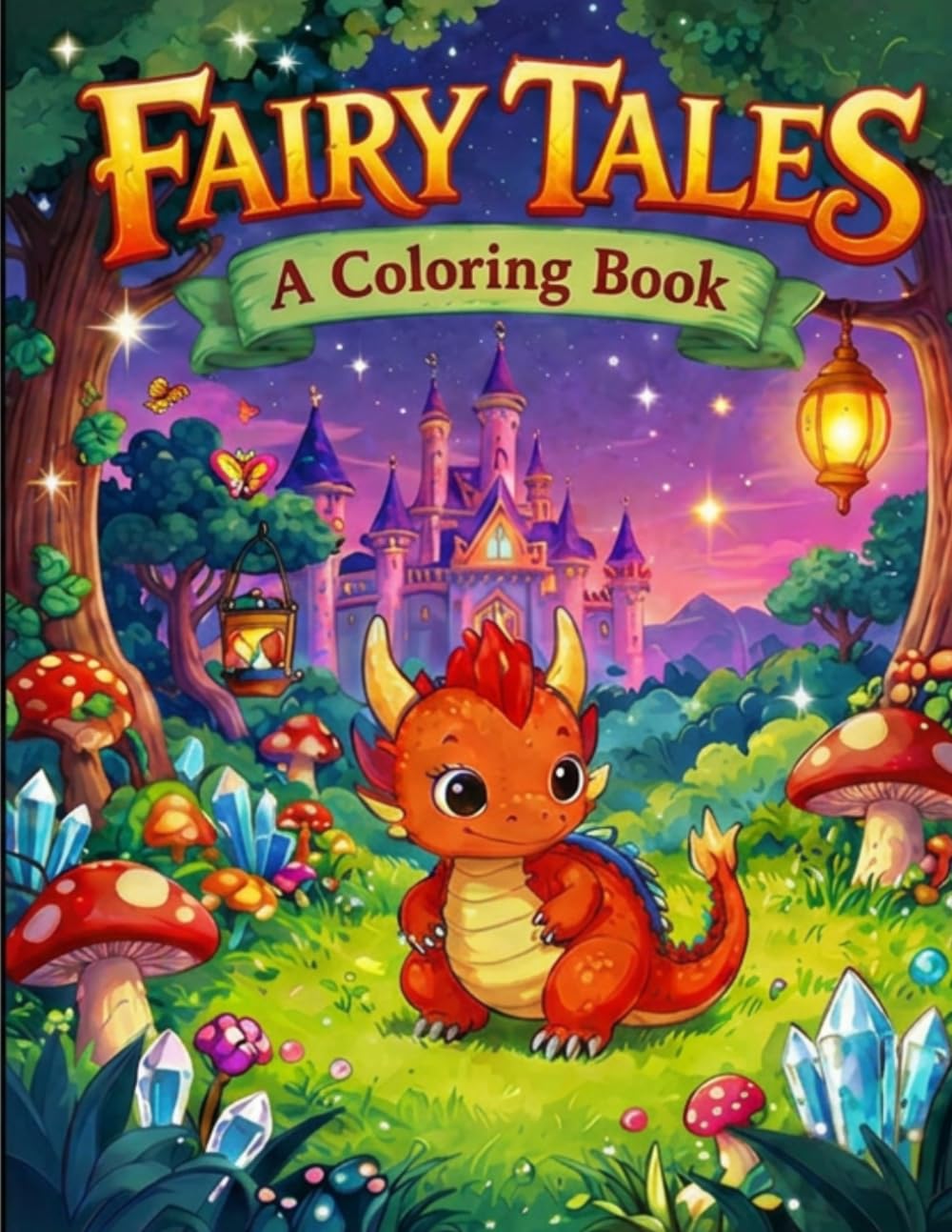 Fairy Tales: A Coloring Book
