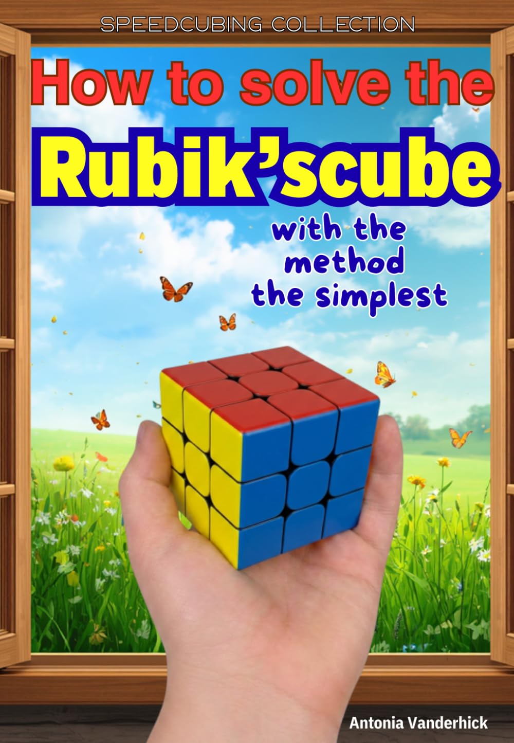How to solve the Rubik's cube with the simplest method (SPEEDCUBING)