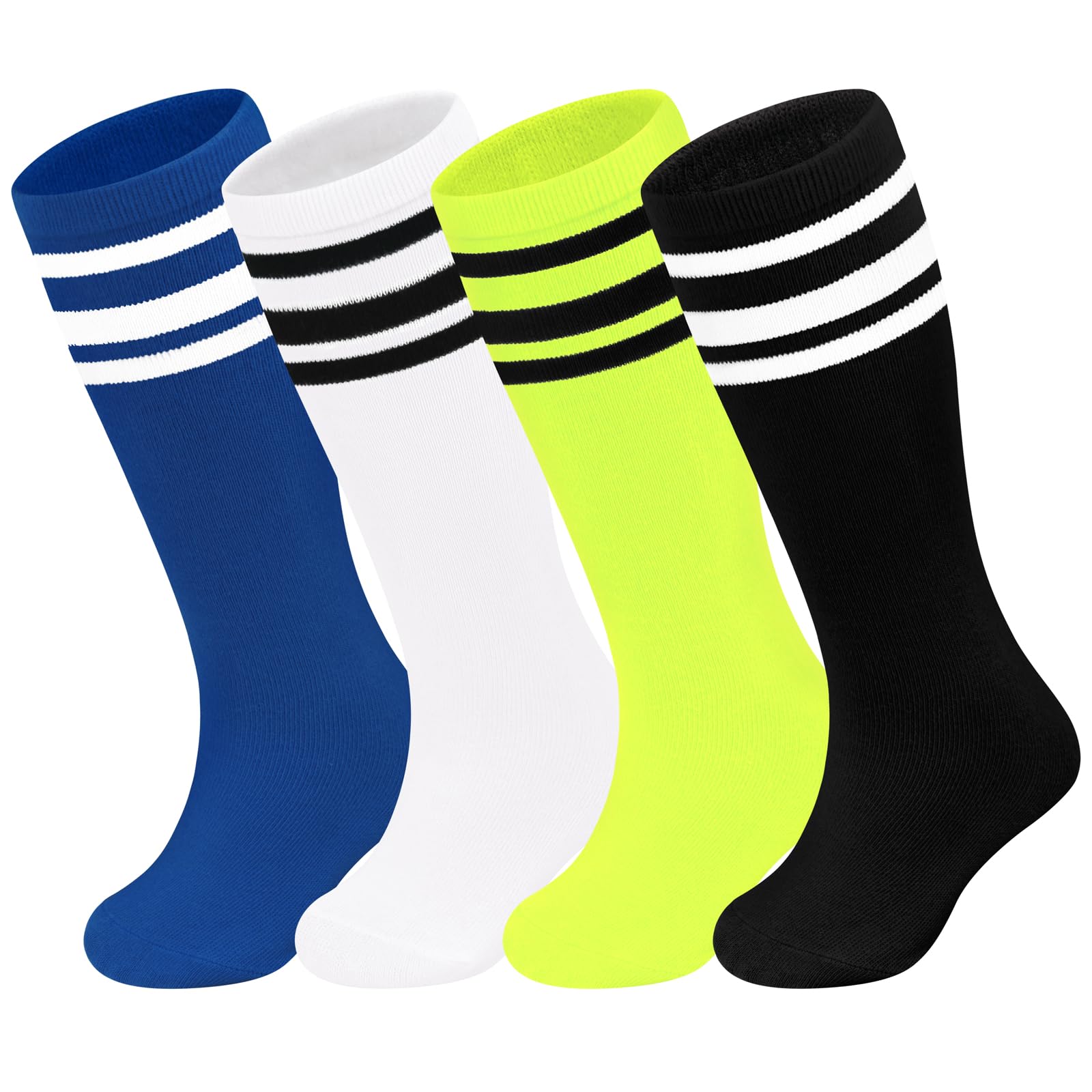Sarfel Youth Toddler Soccer Socks Kids Baseball Socks Youth Boys Girls Knee High Softball Football Accessories Tube Cotton