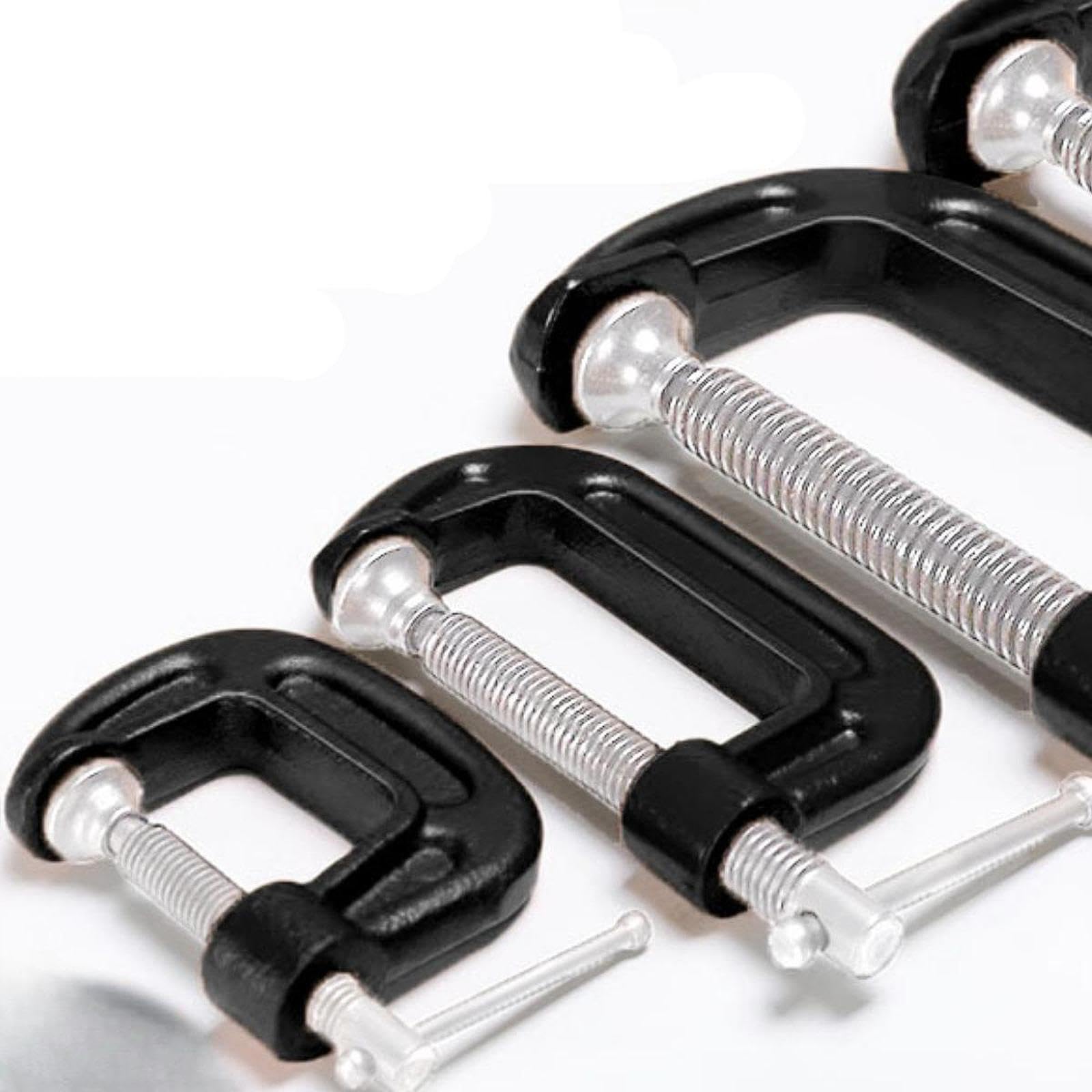 Bothyi Woodworking Clamp Cabinet Tool Versatile for Metal Workpiece Stable Strong Parts Professional G Clamp Accessory Clamping Tool, 2 inch