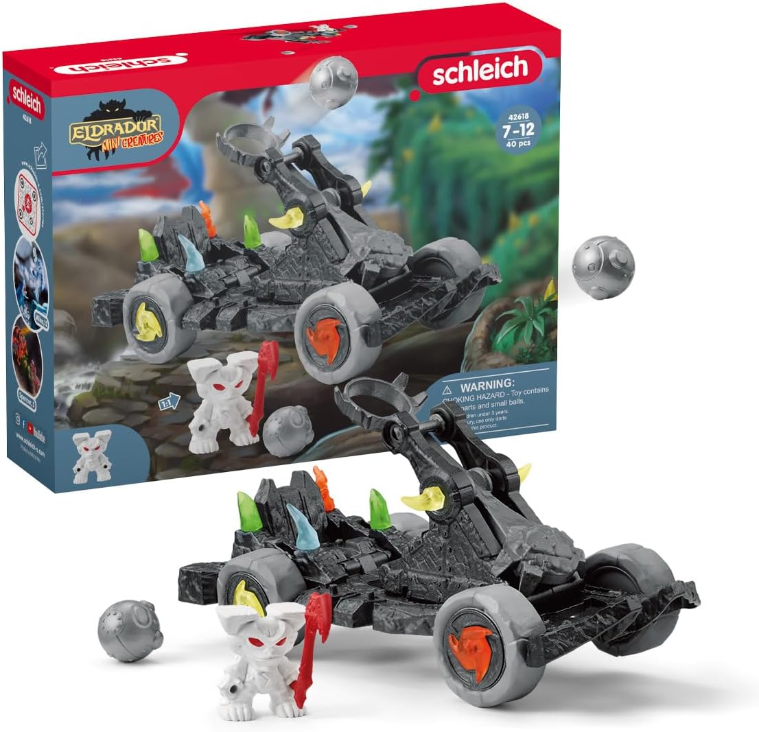 - Eldrador Creatures Action Figure Toys for Boys and Girls, Catapult Truck Set with Mini Creatures, Ages 7+