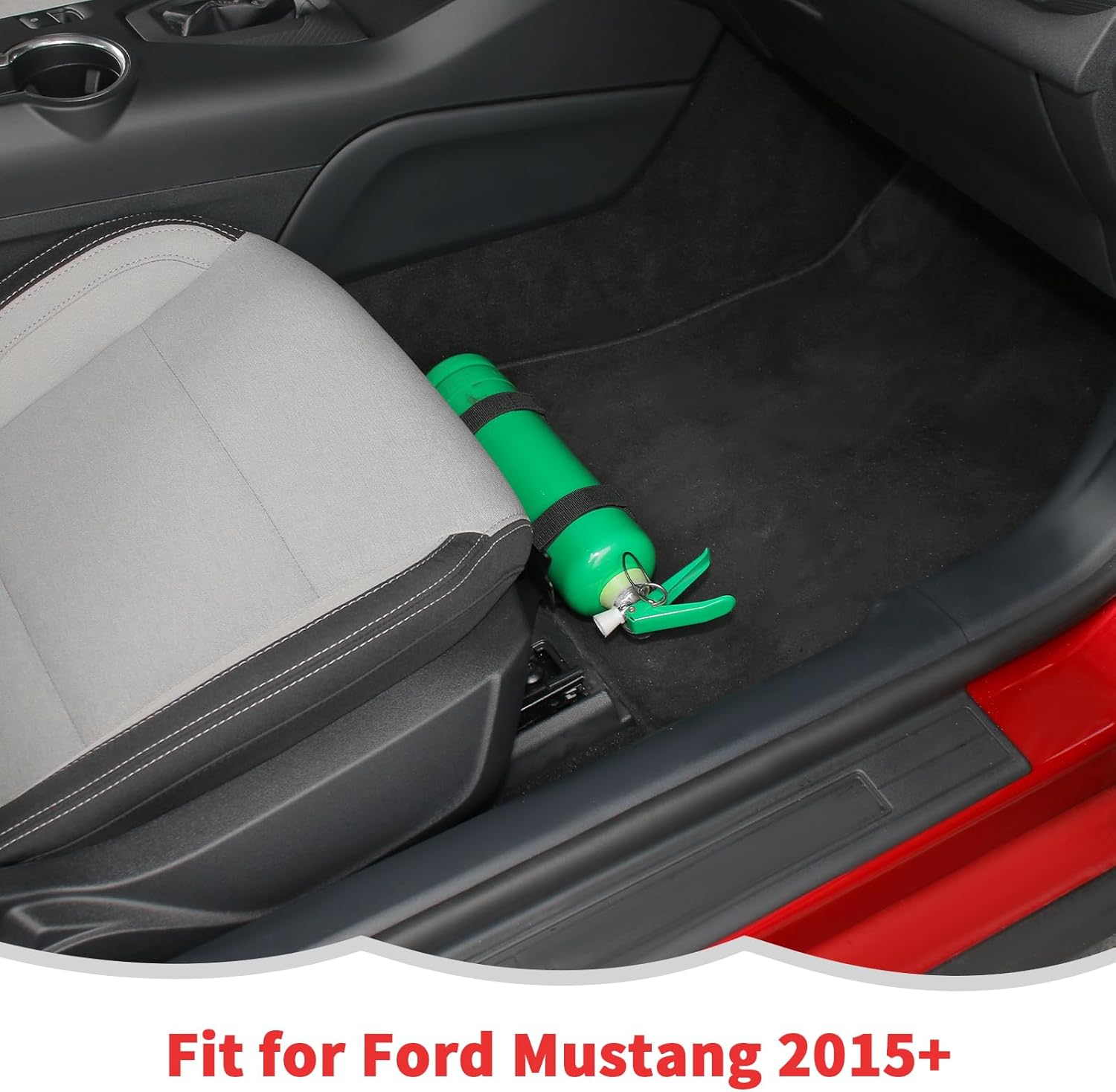 RT-TCZ Front Seat Fire Extinguisher Bracket for Ford Mustang 2015-2025