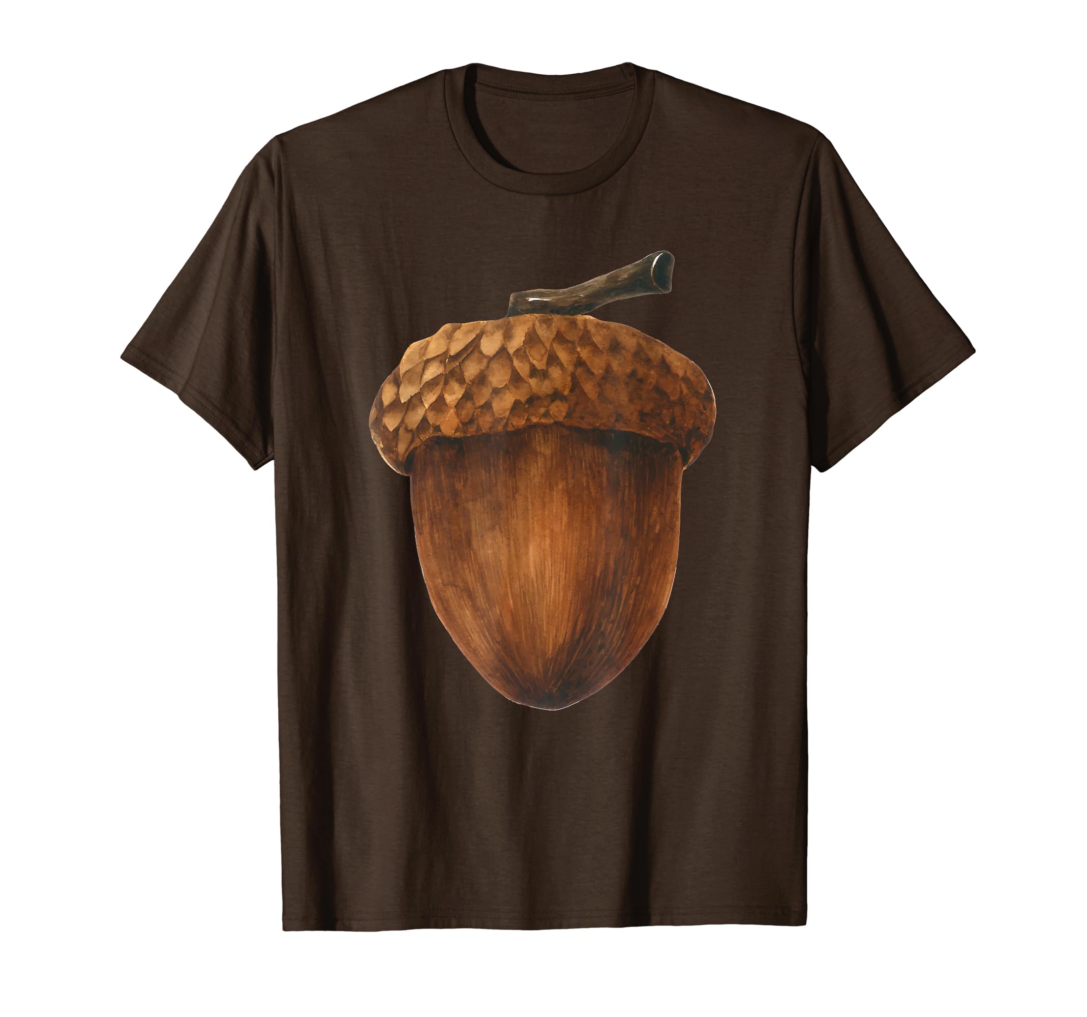 Funny Easy Lazy Halloween Matching FamilyBig Acorn Costume Cute Easy Food Halloween T-Shirt