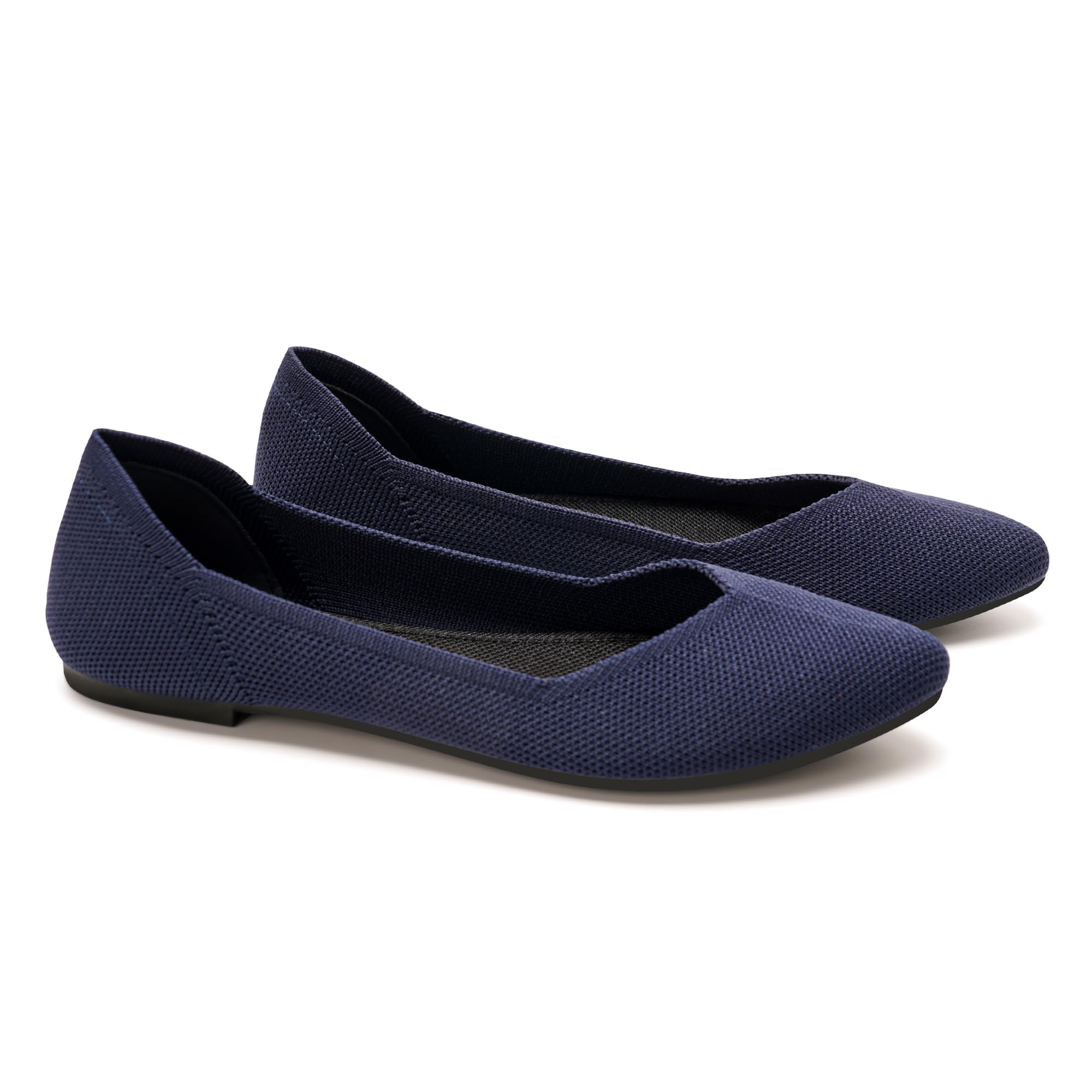 GLAMORA Ballerine piatte da donna, colori multipli, design leopardo e classico, scarpe casual in tessuto