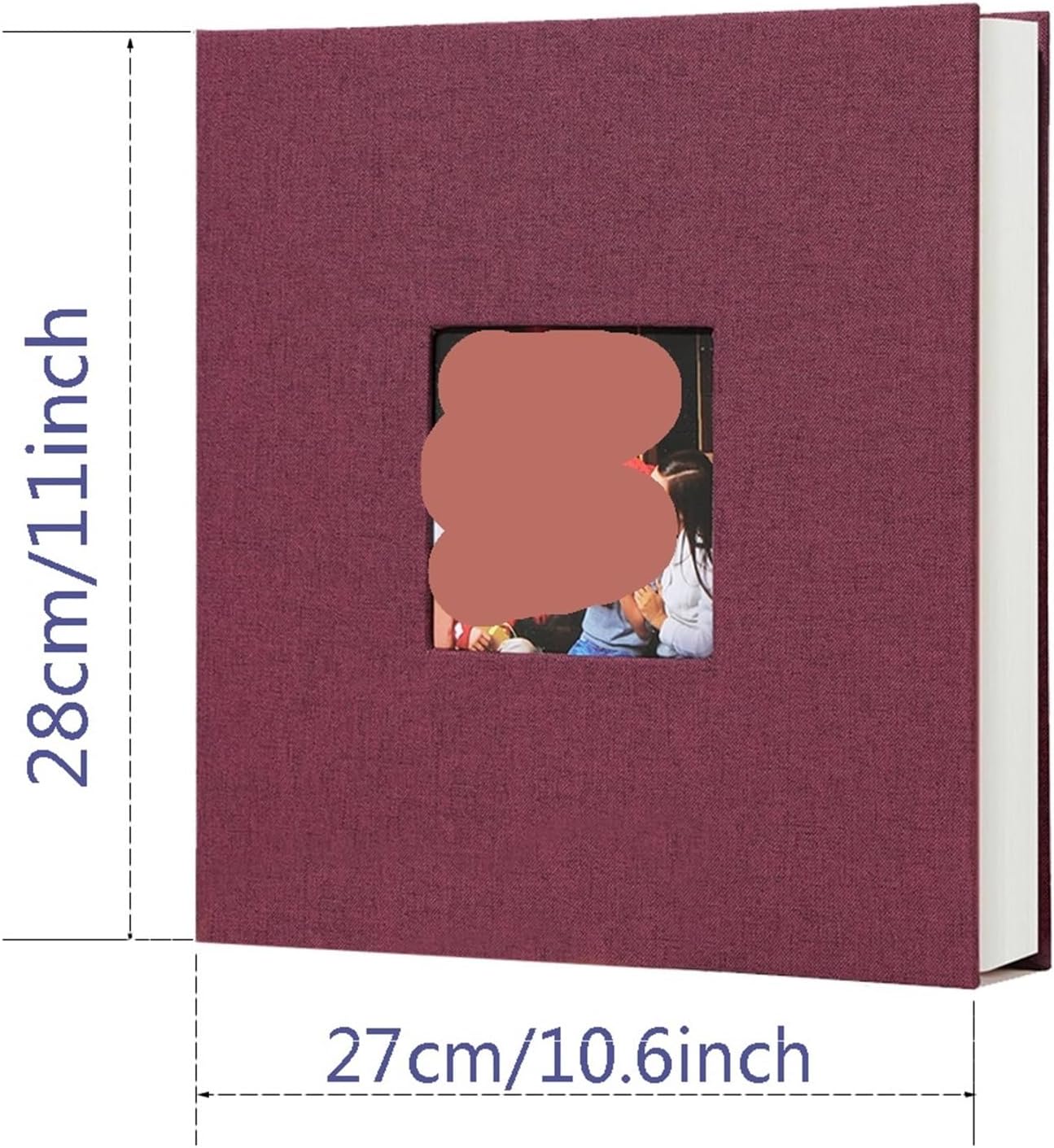 Large Photo Album Self Adhesive 20 Sheets/40 Pages Bookshelf For Family Anniversary Wedding Storage(3pcs)