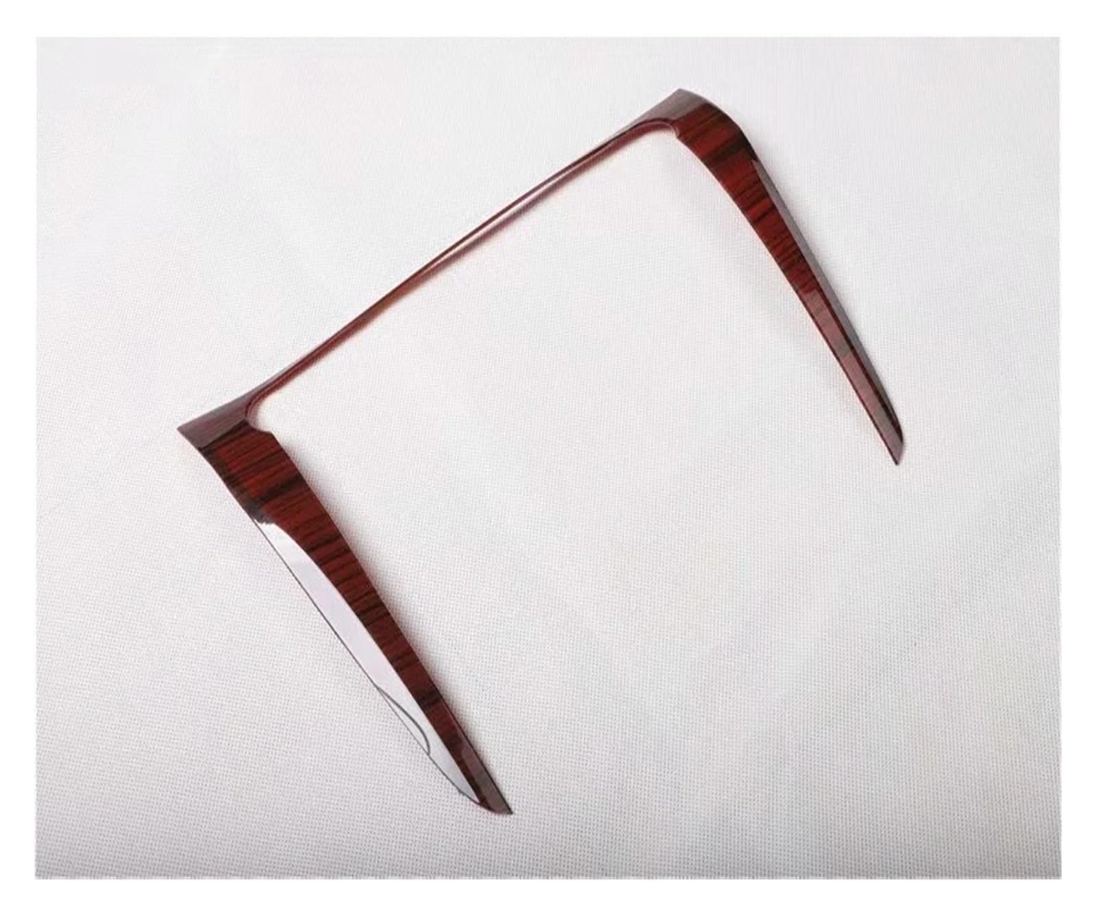 Interior Trim for Toyota for Camry 2012-2016 Accessories Wood Grain Car Interior Decoration Central Control Air Outlet ABS Sticker Cover Trim Sticker(H)