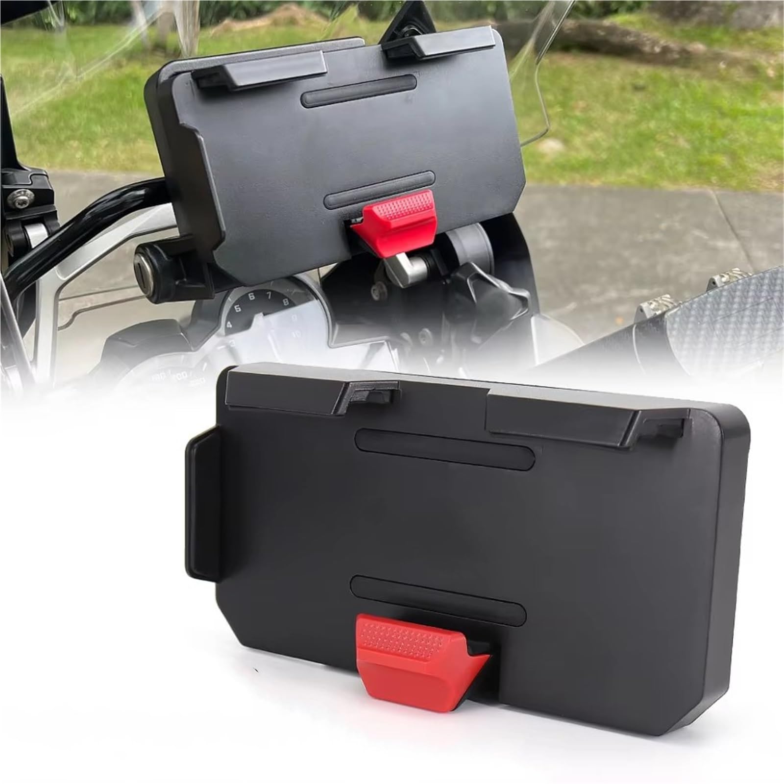 Soporte Placa Navegación GPS Soporte Navegación Teléfono Móvil Cargador Inalámbrico Motocicleta para R1200 1250GS para Adventure LC F 750 850 GS F900R