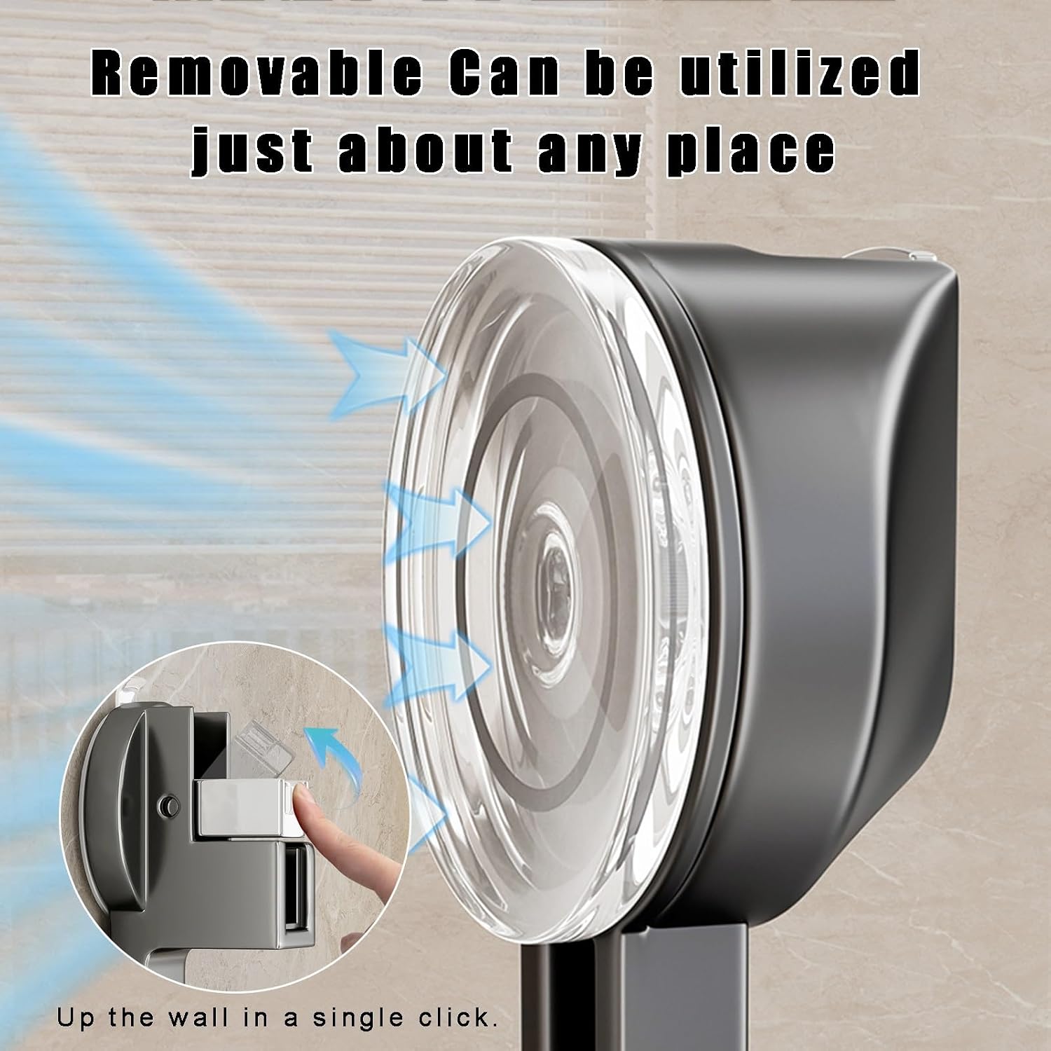 Wall-Mounted Vacuum Absorption Towel Holder - Removable, Waterproof, Aluminum with 2 Bars - Wider Spacing for Easy Hanging Towels - Perfect for Bathroom & Kitchen Use