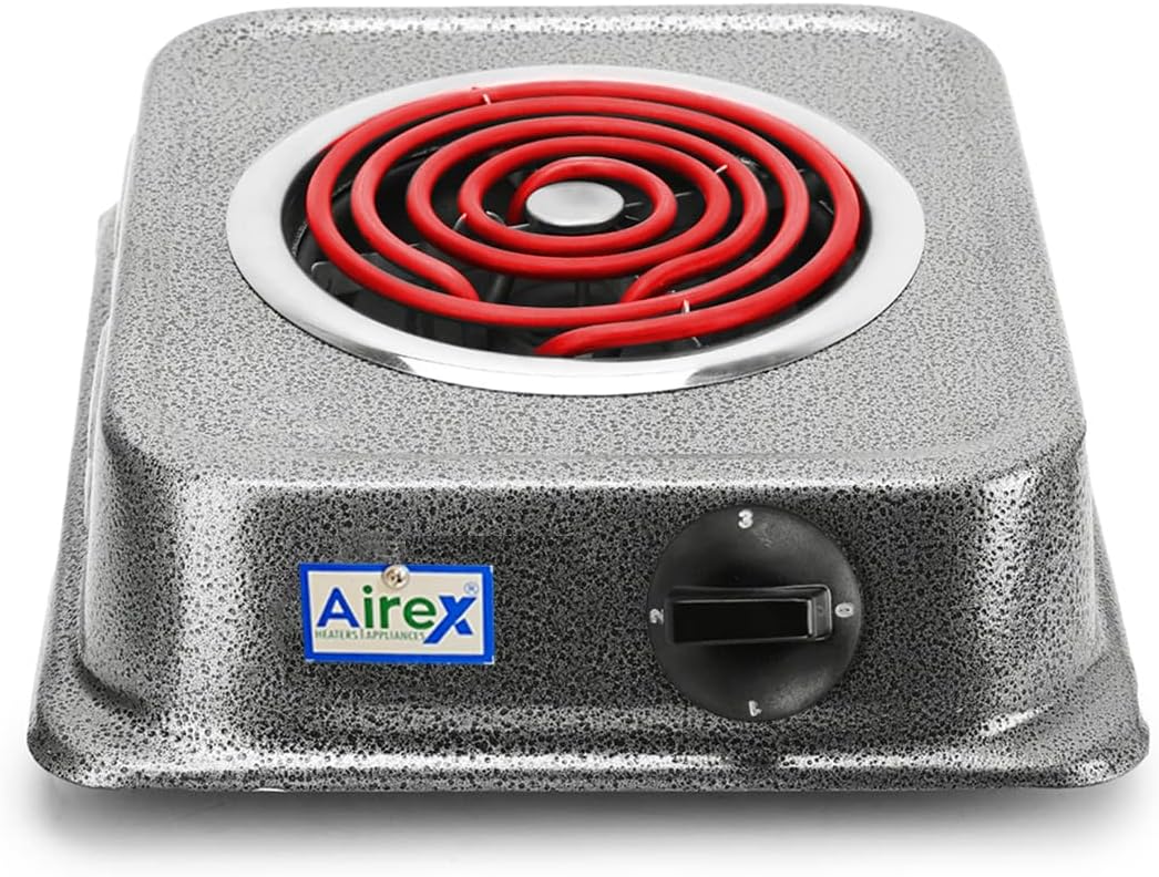 Airex Electric Hot Plate Powder Coated Electric Coil