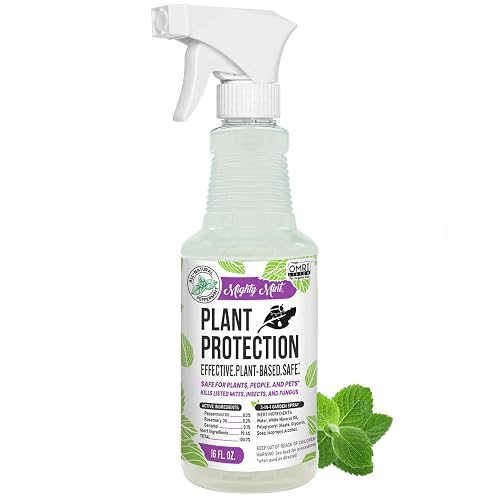Mighty Mint Peppermint Oil Plant Protection Spray – Insect &