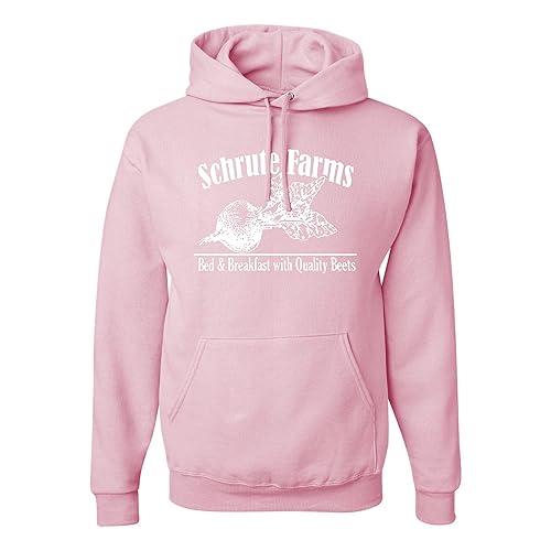 wild custom apparel Schrute Farms Pop Culture Graphic Mens Hoodies