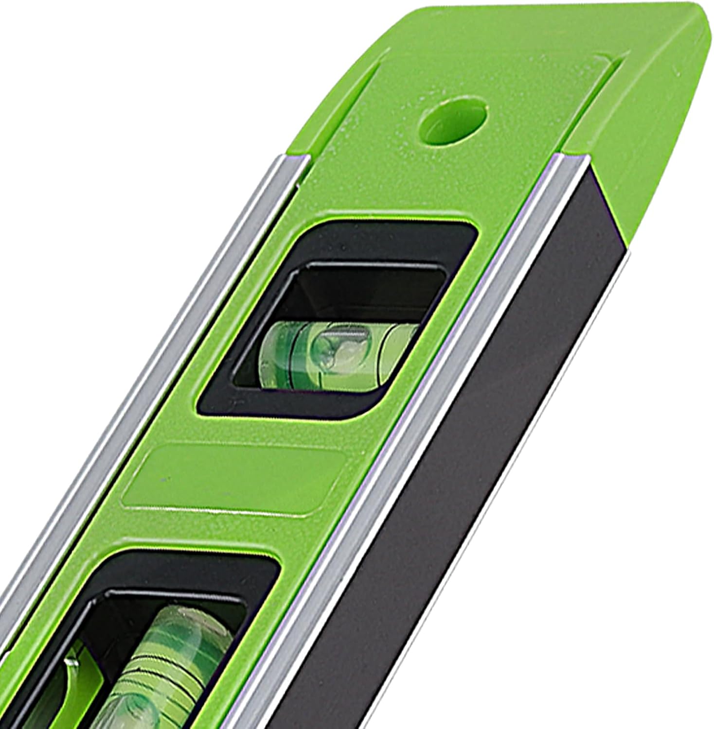 PINGEUI 8 PCS 9 Inch Torpedo Level, Magnetic Bubble Level with 45°, 90°, 180°Vials, Shock-Resistant Aluminum Small Spirit Leveler for Construction & DIY