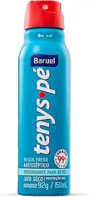 Tenys Pé Baruel Menta Fresh Jato Seco 92g - Desodorante para os pés