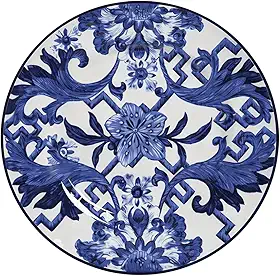 Prato Parede Decorativo Azulejo Português Cerâmica Acompanha Suporte Tamanho 20,5cm