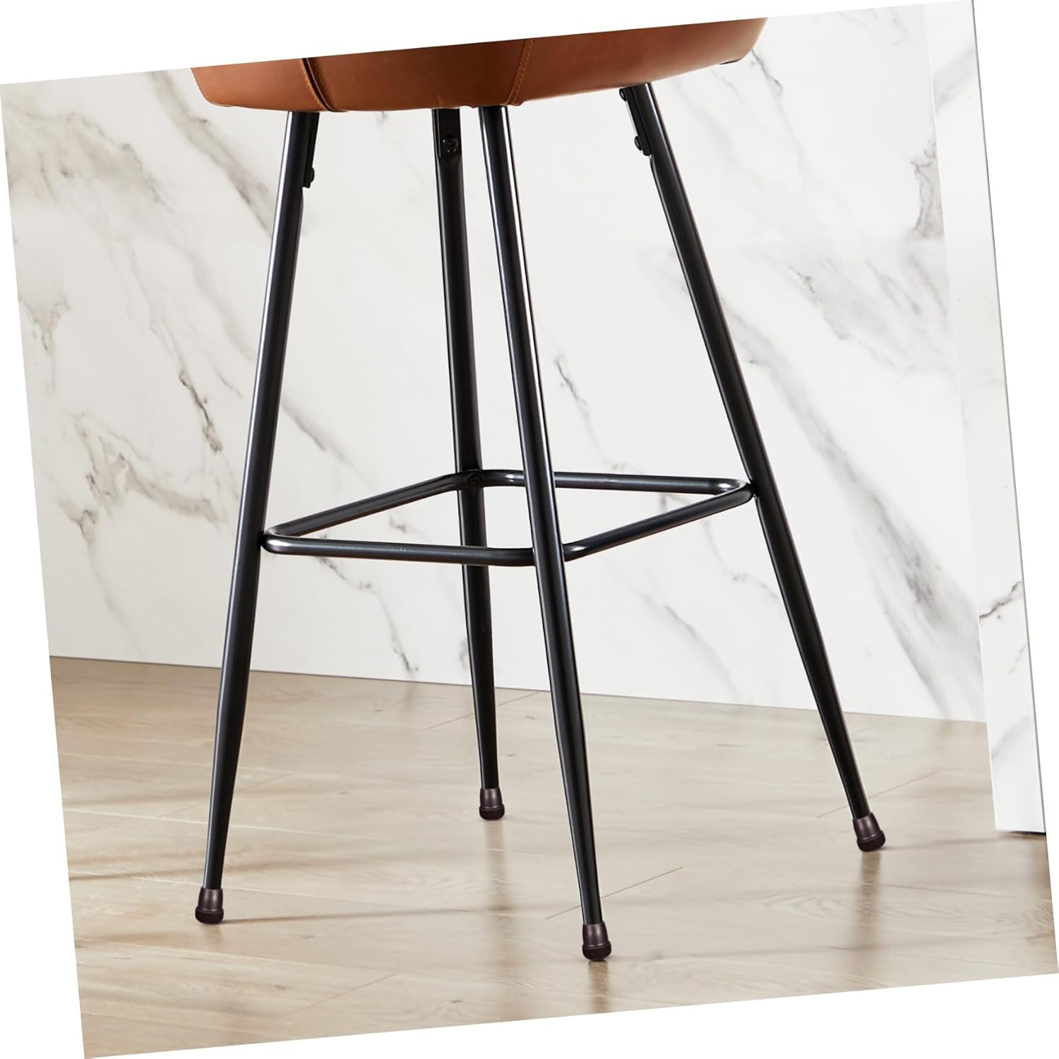 TEHAUX 3sets Round Chair Leg Caps Floor Protectors Noise Reduction Slip-Resistant Easy Install for Furniture 16pcs*3