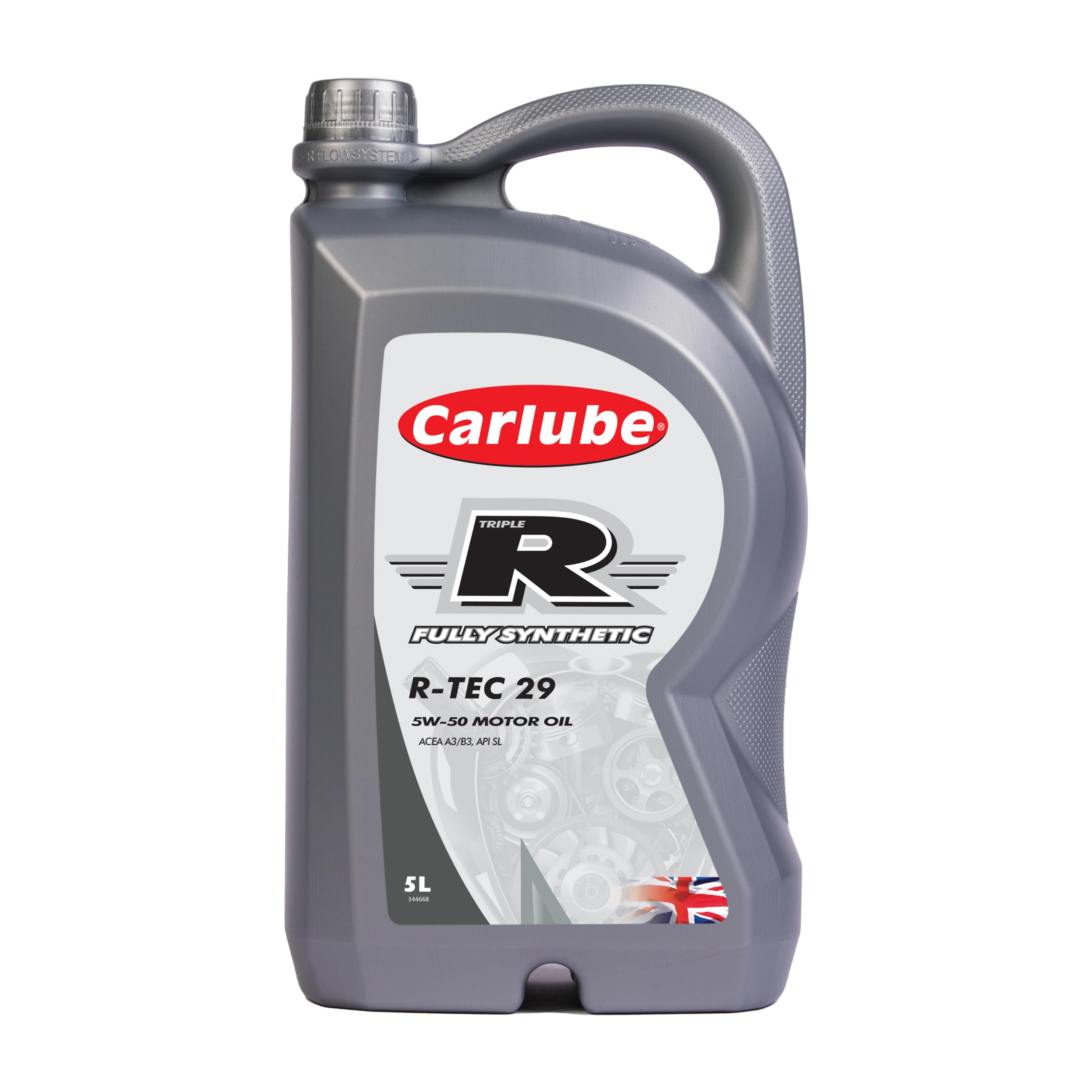 Carlube Engine Oil Triple R 5W50 A3 B3 Fully Synthetic 5 Litre R-TEC 29 5L