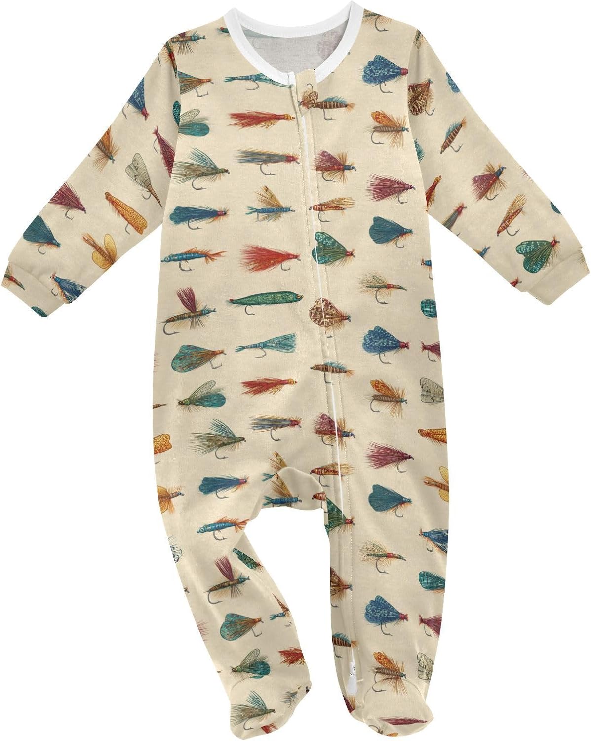 Labrador Retriever Black Cute Baby One-Piece Footie Romper Jumpsuit Pajamas Cotton Pjs for Boys Girls Sleep Play