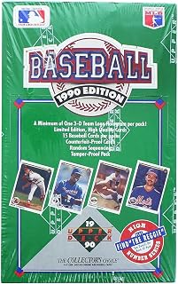 1990 Upper Deck High Number Baseball Box - 36P by Upper Deck