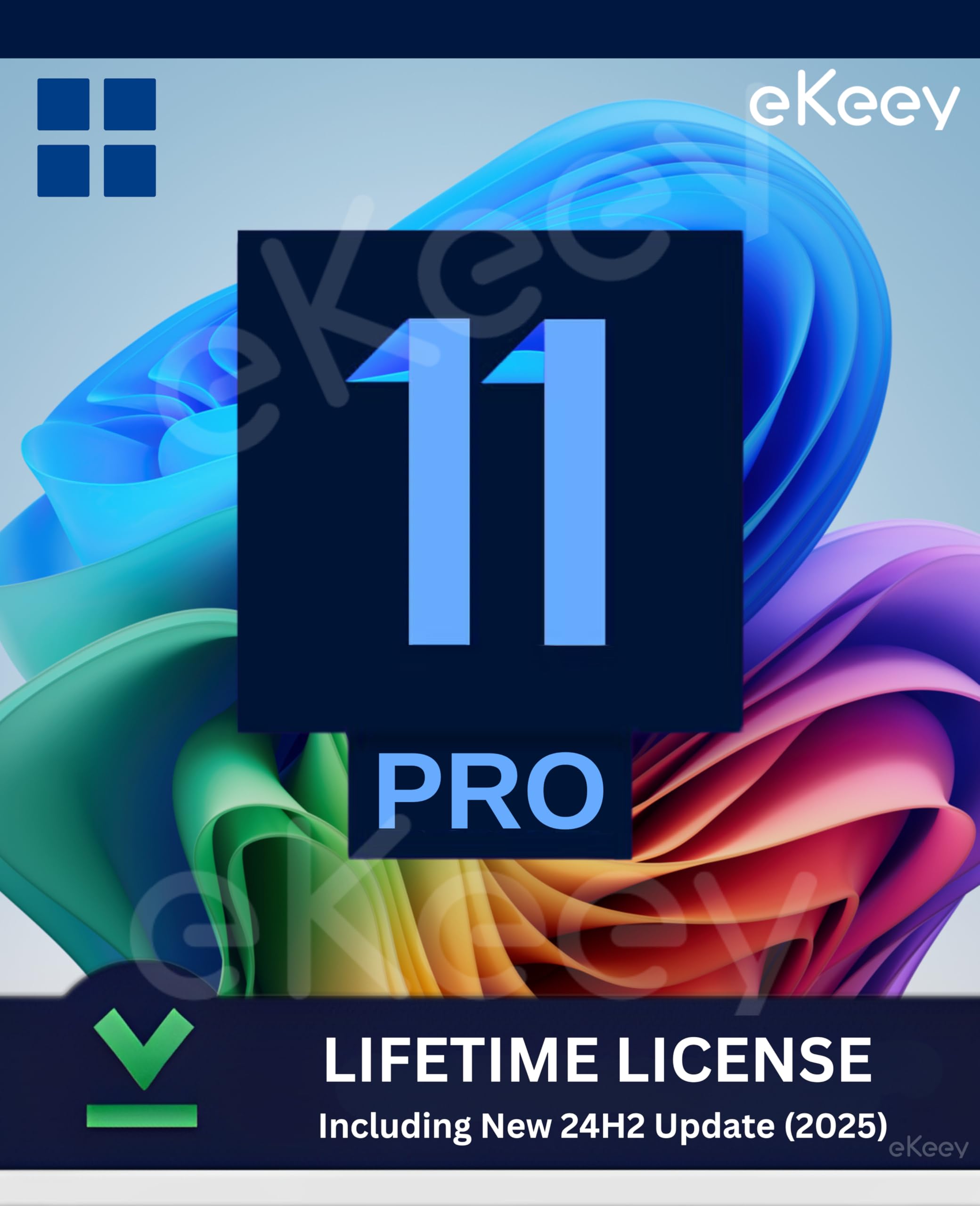 Windows 11 Pro Product License Key (1 User/PC, Lifetime Validity) 32/64 bit | Unlimited Reinstallations (Quick Delivery)
