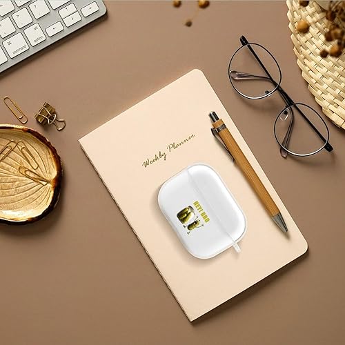 Miniatura 7 de Pickles Hey! Bro - Funda protectora transparente para auriculares de carga compatible con AirPod Pro TPU